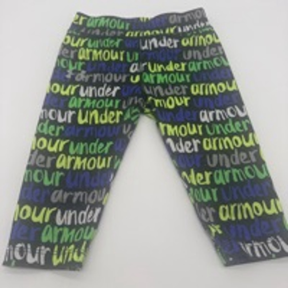 UNDER ARMOUR Toddler Pants Size 2T Black Green Purple